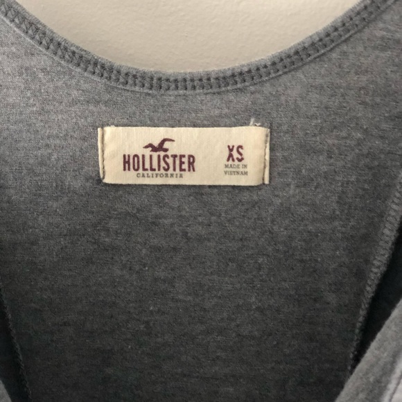 HOLLISTER Grey Skater Dress - Picture 7 of 8